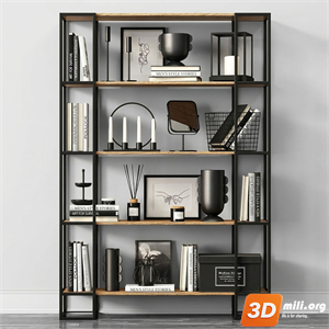 Decorative cabinet Skp Files